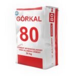 Górkal 80 calcium aluminate cement used for rapid-setting, high-strength refractory applications. Górkal 80 CAC applied in industrial construction for enhanced chemical resistance and durability. Górkal 80 cement utilized in low-temperature environments and aggressive chemical conditions. 80% Similar or equivalent to Secar 81