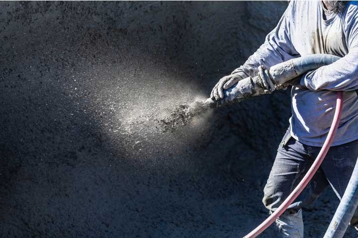 Shotcrete application in demanding environments such as sewers takes expertise and skill, especially with CAC